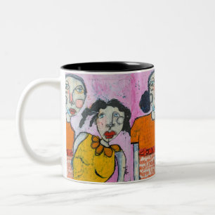 Taza Bicolor Juntos 11oz Mug