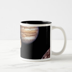 Taza Bicolor Júpiter y sus lunas
