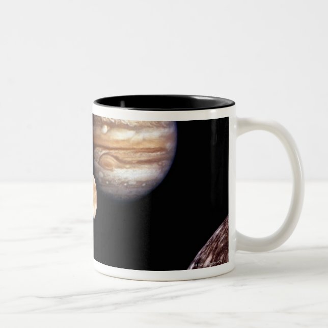 Taza Bicolor Júpiter y sus lunas (Derecha)