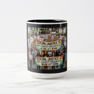 Taza Bicolor Justicia Social