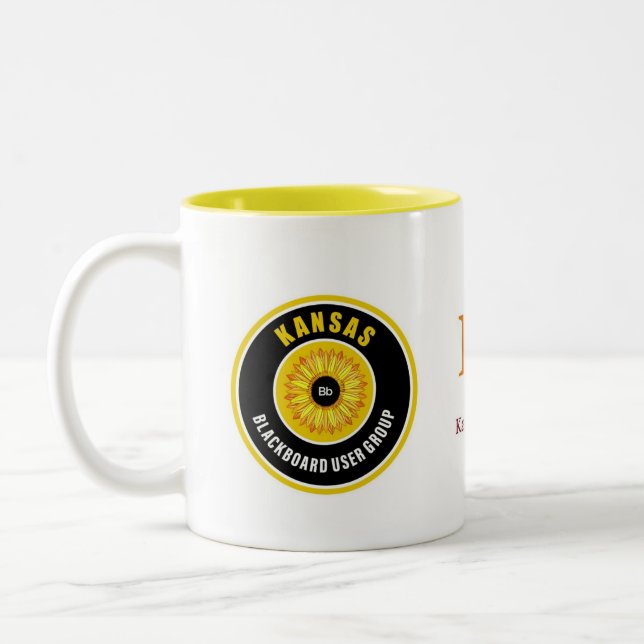 Taza Bicolor K-BUG MUG (Interior amarillo) (Izquierda)