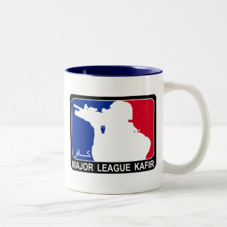 Taza Bicolor Kafir de MajorLeague/taza de café infiel