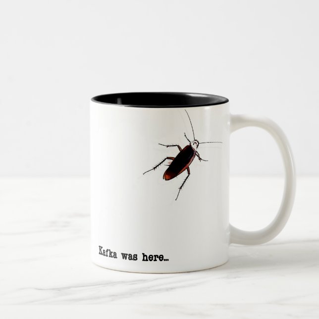 Taza Bicolor Kafka estaba aquí… (Derecha)