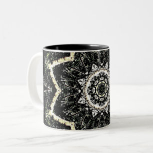 Taza Bicolor Kaleidoscope Gótico