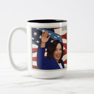 Taza Bicolor Kamala 2024