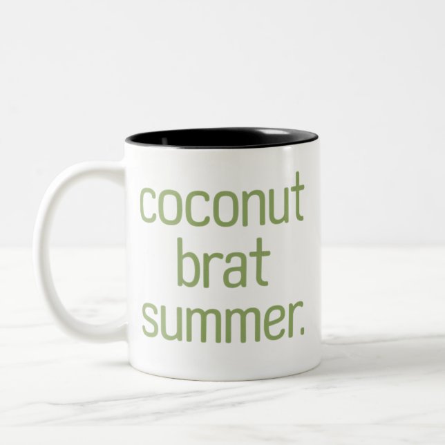Taza Bicolor Kamala Harris Coco Loca Verano 2024  (Izquierda)