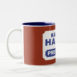 TAZA BICOLOR KAMALA HARRIS PARA PRESIDENTE