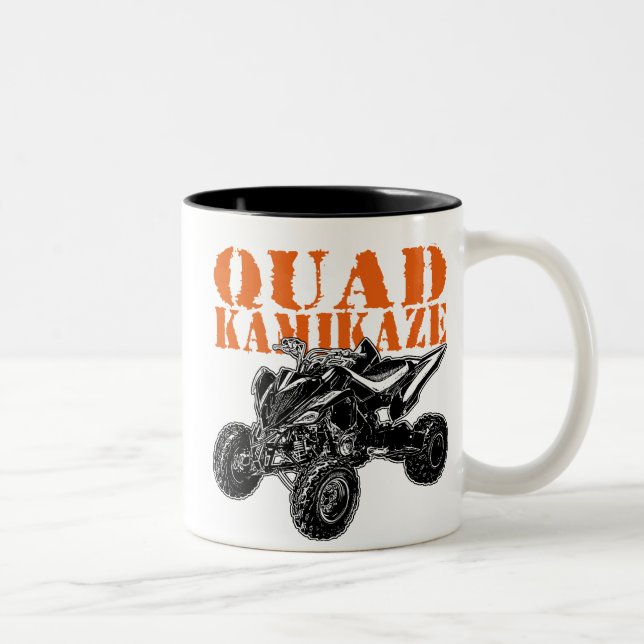 Taza Bicolor Kamikaze de Moto (Derecha)