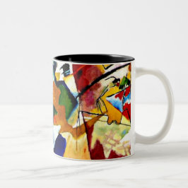 Taza Bicolor Kandinsky - Pintura con Green Center