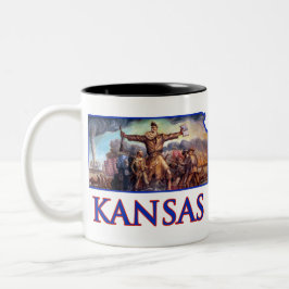 Taza Bicolor Kansas Juan Brown y el preludio trágico