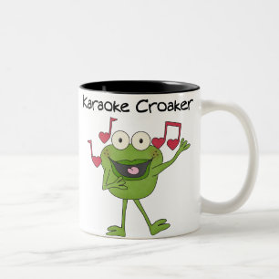 Taza Bicolor Karaoke Croaker