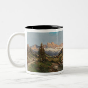 Taza Bicolor Karl Kaufmann en los Dolomitas