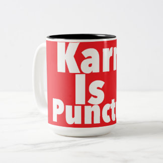 Taza Bicolor Karma es novedad de impresión puntual: decir, humo