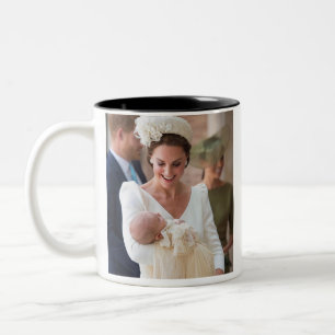 Taza Bicolor Kate Middleton y príncipe Louis