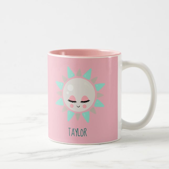 Taza Bicolor Kawaii Cuteness Sunshine (Derecha)