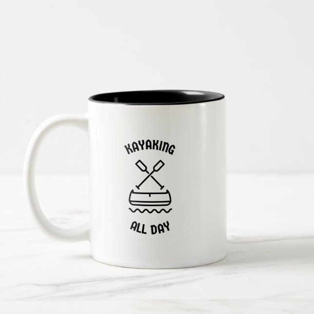 Taza Bicolor Kayak (Izquierda)