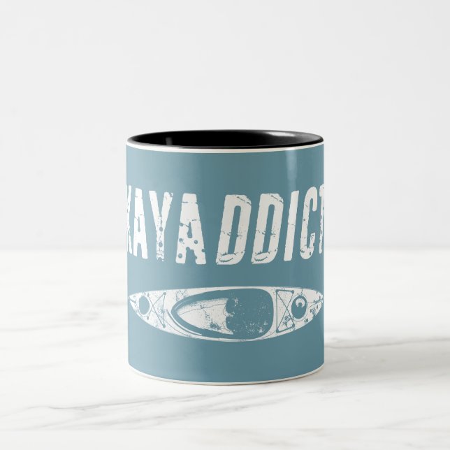 Taza Bicolor Kayak Addict (Centro)