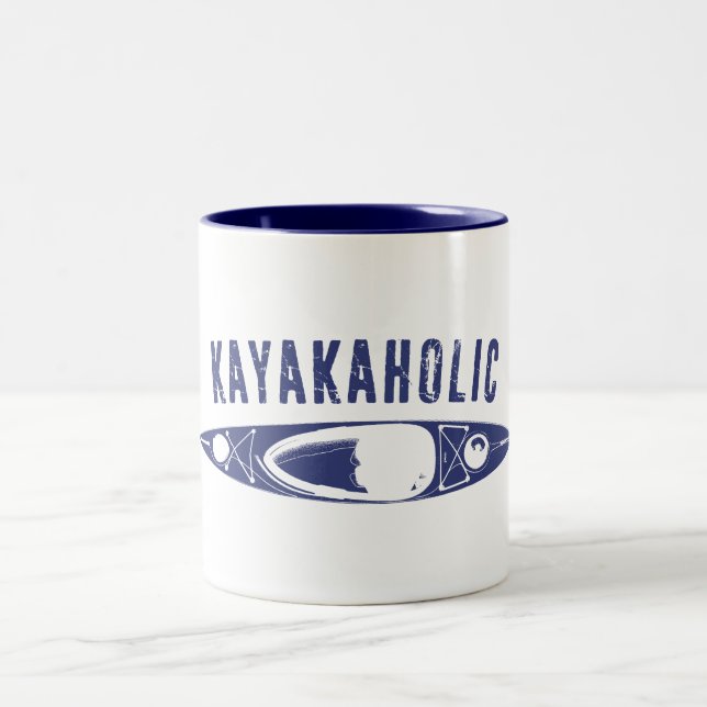 Taza Bicolor Kayakaholic (Centro)