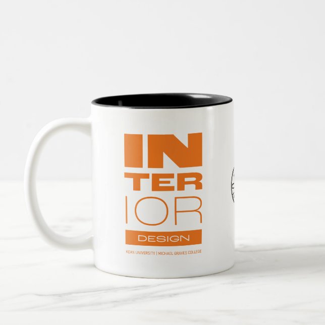 Taza Bicolor Kean MGC Interior Design Mug (Izquierda)