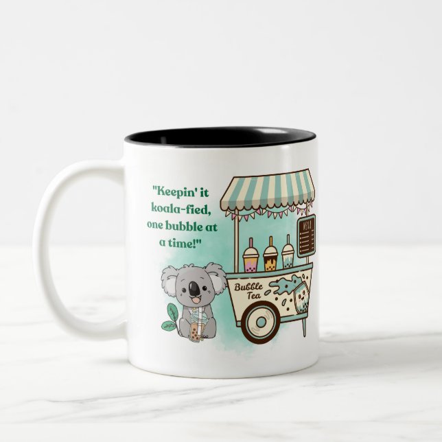 Taza Bicolor keeip kohala - cita (Izquierda)