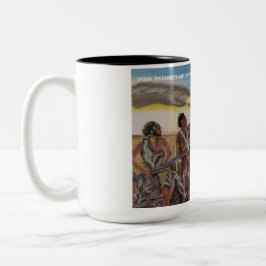 Taza Bicolor Kemit Warriors Mug