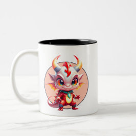Taza Bicolor Kensi Bebé Dragón