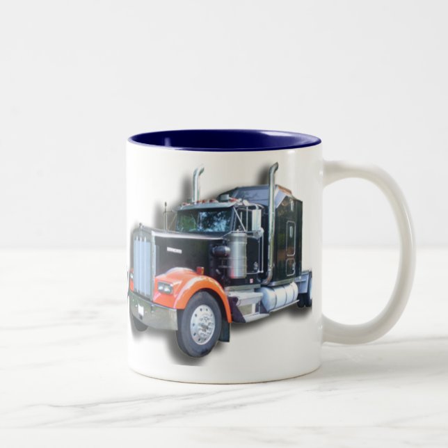 Taza Bicolor Kenworth Truck Mug (Derecha)
