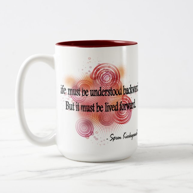 Taza Bicolor Kierkegaard (Izquierda)