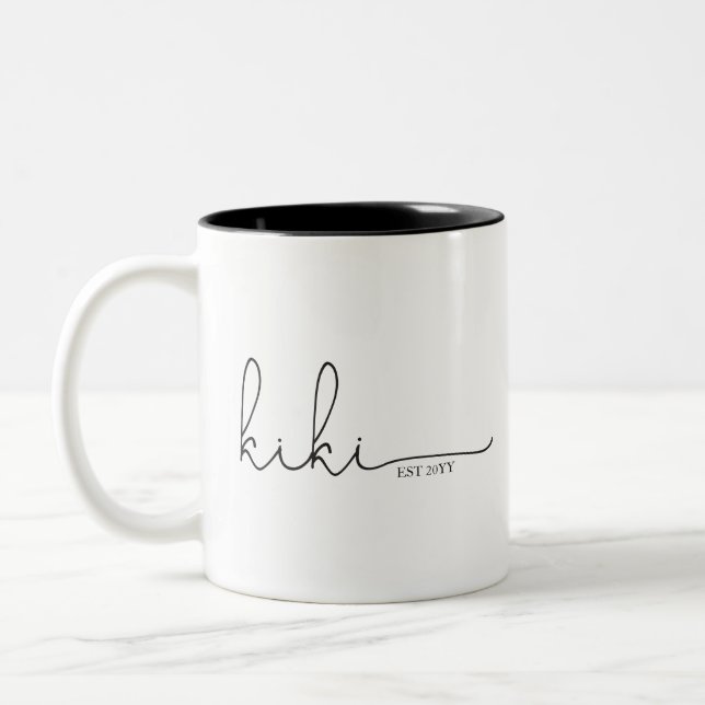 Taza Bicolor Kiki Establecido | Kiki Gift (Izquierda)