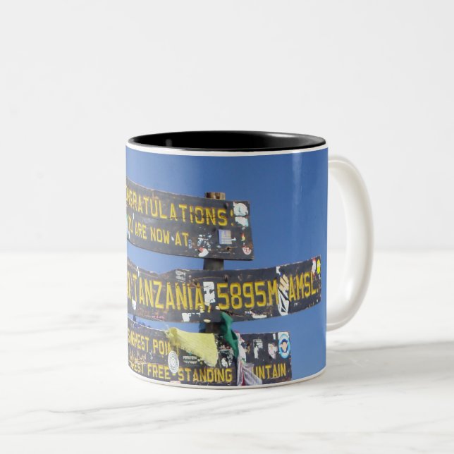 Taza Bicolor Kilimanjaro (Anverso derecho)