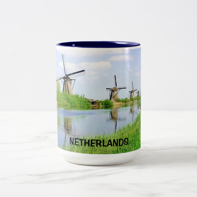 TAZA BICOLOR KINDERDIJK, PAÍSES BAJOS (Centro)