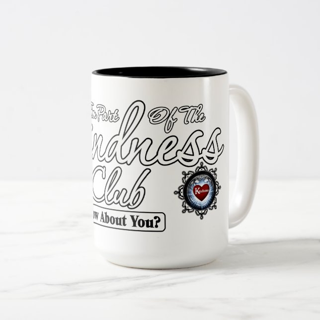 Taza Bicolor Kindness Club (Anverso derecho)