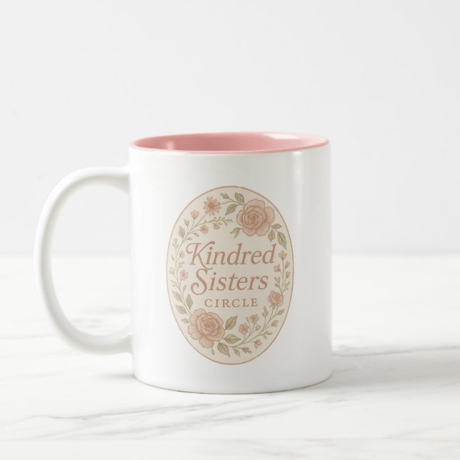 Taza Bicolor Kindred Sisters Circle Mug (Izquierda)