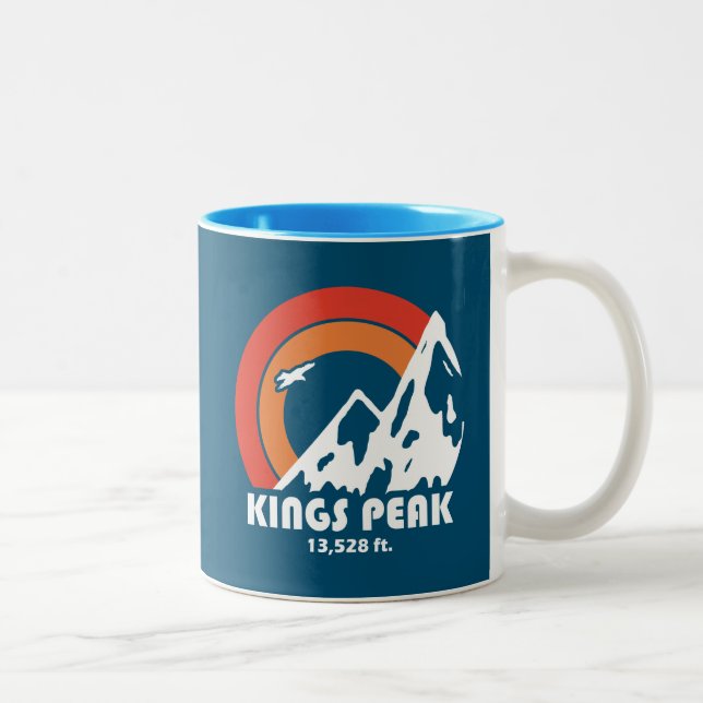 Taza Bicolor Kings Peak Utah Sun Eagle (Derecha)