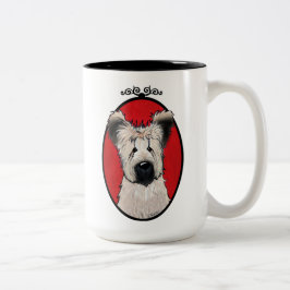 Taza Bicolor KiniArt Briard Mug