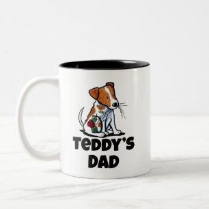 Taza Bicolor KiniArt Jack Russell Terrier