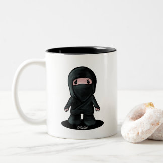 Taza Bicolor KiniArt Ninja