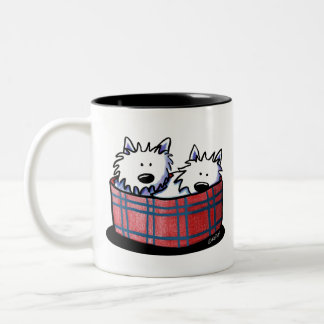 Taza Bicolor KiniArt Westie The Dog