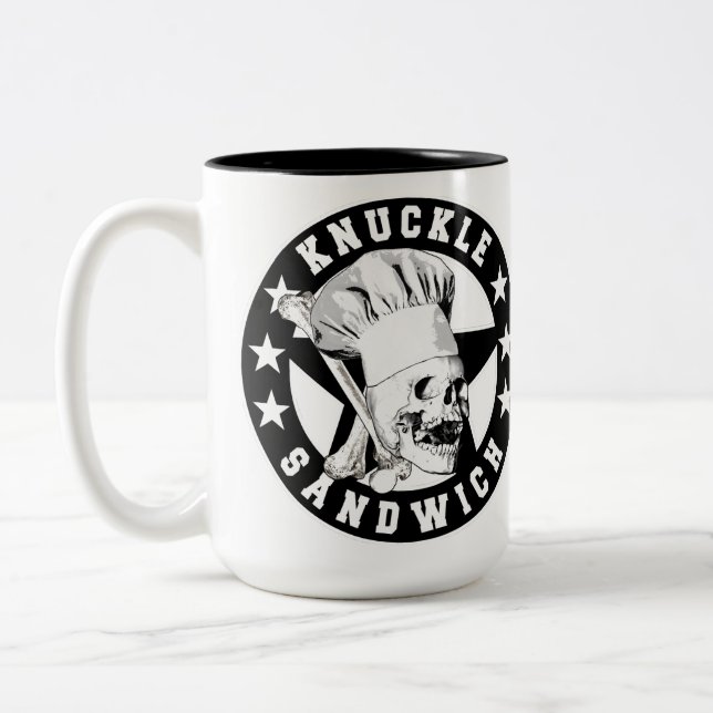 Taza Bicolor Knuckle Sandwich All Star 2 (Izquierda)