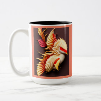 Taza Bicolor kohaku koi