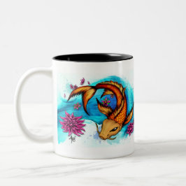 Taza Bicolor Koi Two Tone Mug