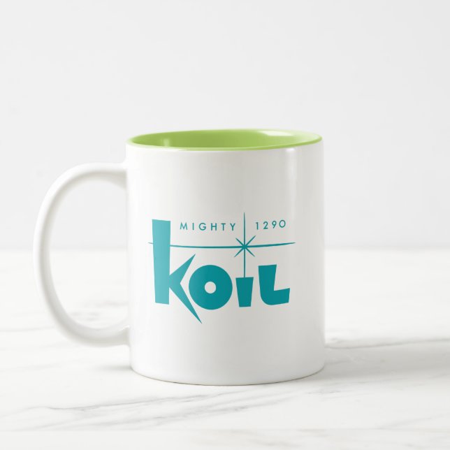 Taza Bicolor KOIL Radio Coffee Mug (Izquierda)