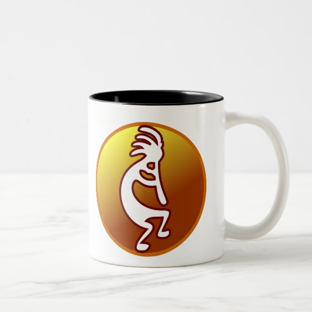 Taza Bicolor Kokopelli (Derecha)