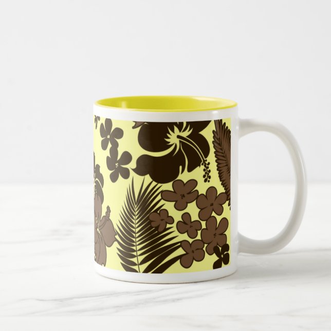 Taza Bicolor Kona Time Hawaiian Hibiscus (Derecha)