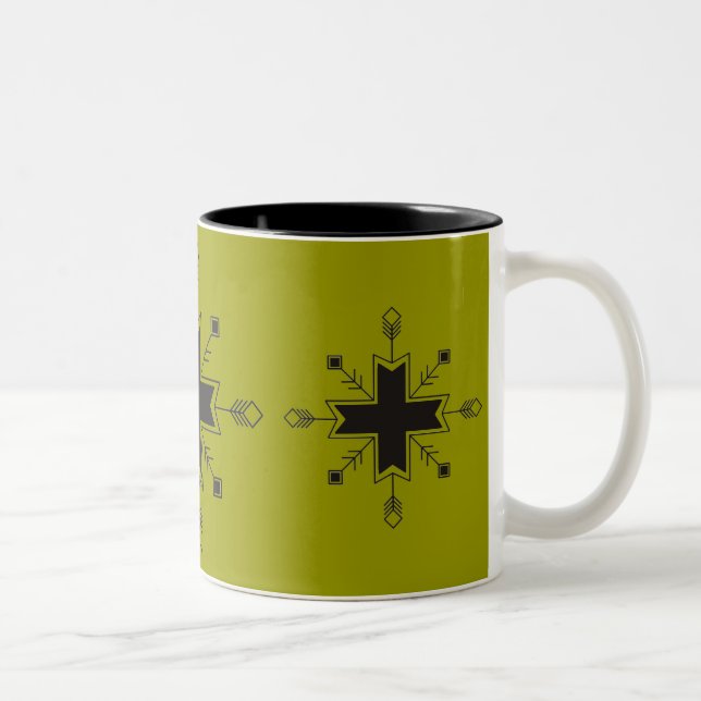 Taza Bicolor Kruze de Zvaigznu (Derecha)