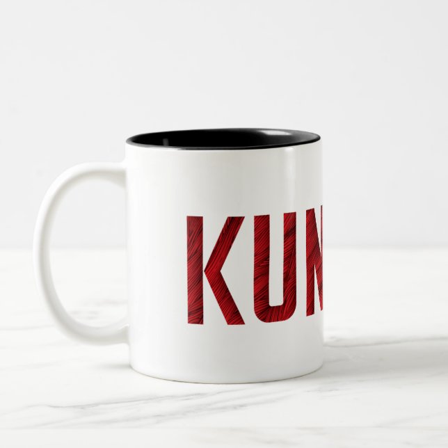 Taza Bicolor kung fu (Izquierda)