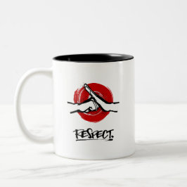 Taza Bicolor Kung Fu - Artes marciales - Respeto