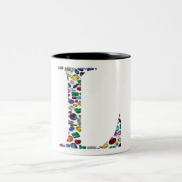 Taza Bicolor L inicial