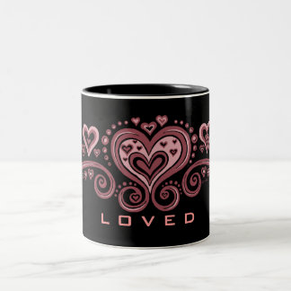 TAZA BICOLOR ¡L O V E D!