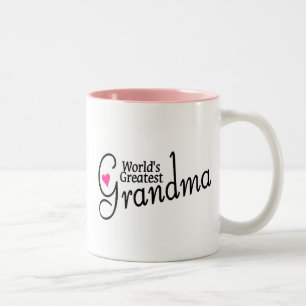 Taza Bicolor La abuela más grande de los mundos